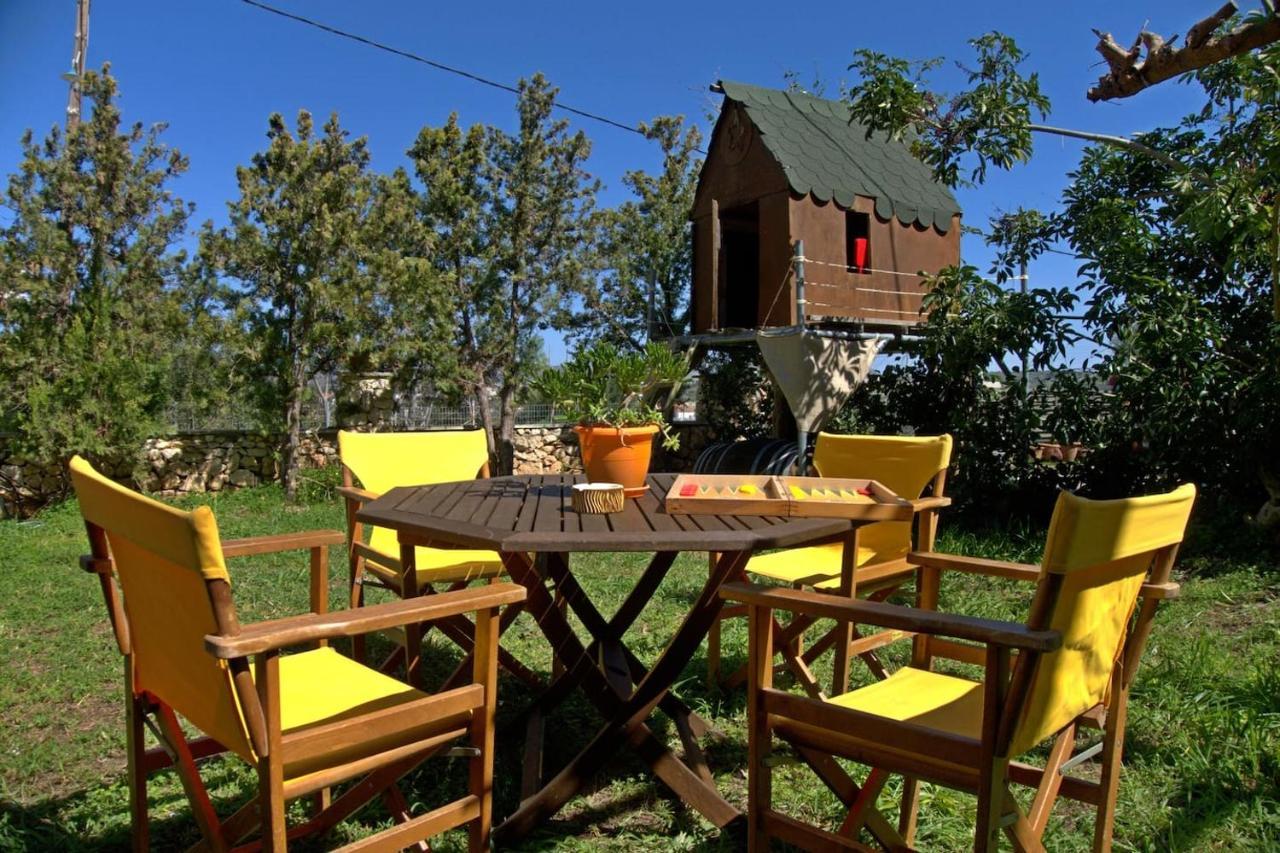 Diamant'S Place With Treehouse Garden Kounoupidhianá Buitenkant foto